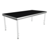 Tarima Modular para Escenario | 2m x 1m | Aluminio con Superficie Antideslizante