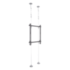 portada_0S1000-602.png Montaje Cableado de Acero| Suelo a Techo| Capacidad Máx. de Carga 30kg| Para Pantallas de 32" ~ 75"| VESA 400 x 600