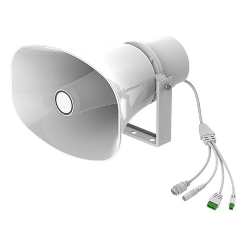 Altavoz SIP IP para Voceo y Paging / 2 Líneas SIP / Potencia 30W / IP66 Exterior / Alimentación PoE / Compatible con Conmutadores SIP / Montaje en Pared