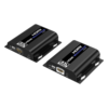 portada_0S1000-626.png Kit extensor para distancias de hasta 200 metros | Resolución 4K @60Hz | Cat 6 | Conexión uno a uno y uno a muchos hasta 120 mts | Compatible con Switch gigabit | Control IR