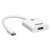 Adaptador activo de Mini DisplayPort a HDMI 4K | DisplayPort 1.2a | Compatible con audio