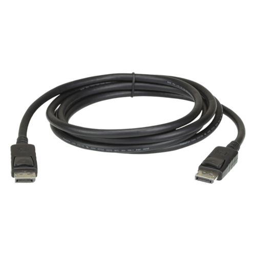 portada_0S1000-675.png Cable DisplayPort | Longitud 2m | Alta definición | Hasta 8K | HDR Dinámico | 32 canales de audio digital | Pestañas de seguridad con botón de liberación