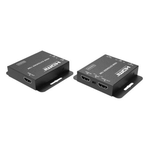 Kit Extensor HDMI | 4K2K@40m | 1080p@70m | Cat5e/Cat6 | Soporte PoC | HDMI Loop | Transmisión IR