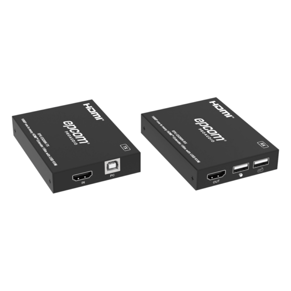 portada_0S1000-715.png Extensor HDMI con KVM | Sobre IP | Transmisión hasta 150m | Cat5e/6 | HDCP 1.4 | 1080p | Control IR | Compatible con Switch 1G
