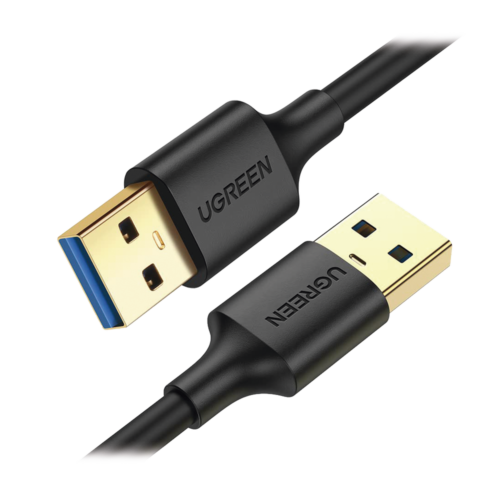 portada_0S1000-807.png Cable USB-A 3.0 a USB-A 3.0 / 1 Metro / Macho a Macho / Conector Niquelado / Núcleo de Cobre Estañado / Blindaje Múltiple / Velocidad 5Gbps / No Requiere Controlador / Compatible con USB2.0 Y USB 1.1