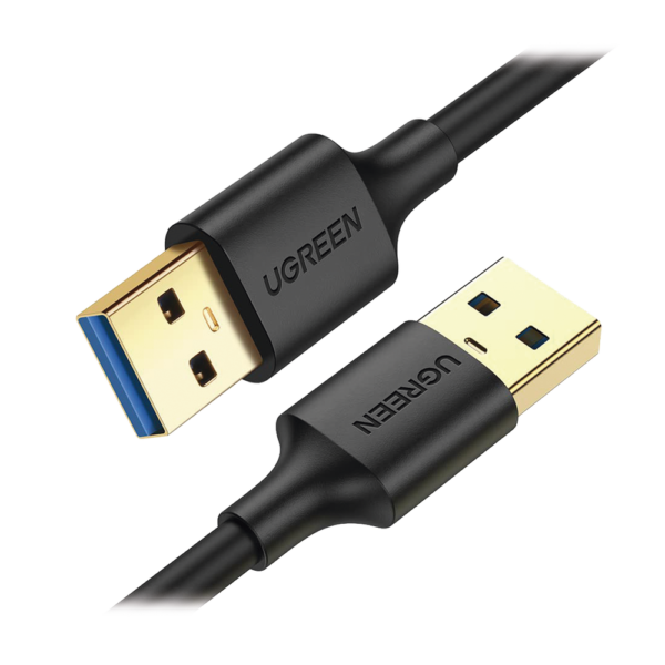 portada_0S1000-807.png Cable USB-A 3.0 a USB-A 3.0 / 1 Metro / Macho a Macho / Conector Niquelado / Núcleo de Cobre Estañado / Blindaje Múltiple / Velocidad 5Gbps / No Requiere Controlador / Compatible con USB2.0 Y USB 1.1
