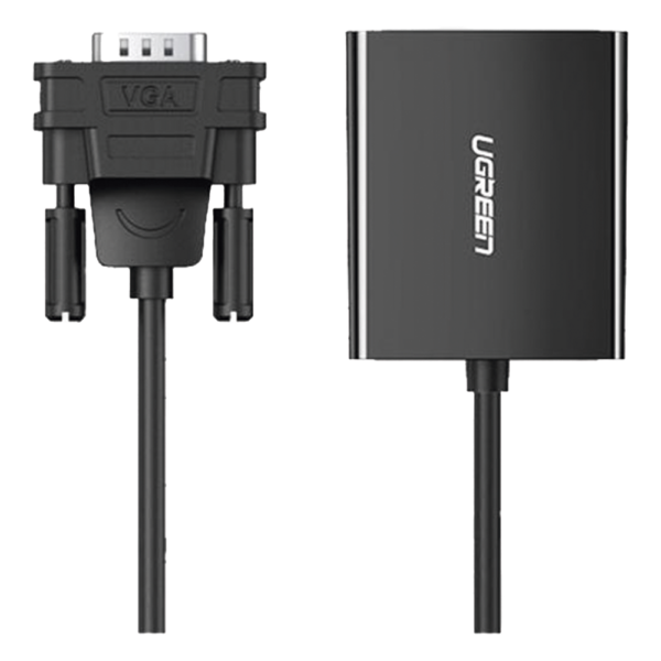 portada_0S1000-818.png VGA Macho / Salida: HDMI Hembra / Resolución de 1080P@60Hz / Puerto Estéreo de 3.5 mm / Plug and Play, Sin Controlador / Longitud del Cable 15 cm (5.91 Pulgadas). / Incluye Cable de Alimentación USB / Incluye Cable de Audio de 3.5mm.