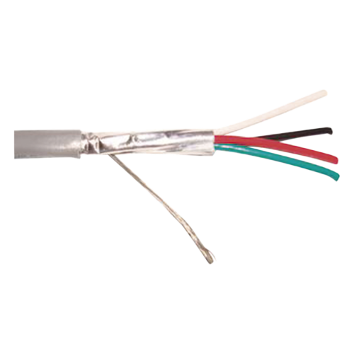 portada_0S1000-905.png Cable 4 x 18 AWG / Blindado / 305 Metros (1000 Pies) / Riser / UL / Color Gris / Hecho en México