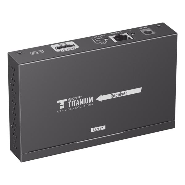 Receptor Compatible para Kit Matricial TT-683-MATRIX-4.0 | Resolución 4K@30Hz | Cat6 | Control IR | Compatible con Switch IGMP (Solo para transmisor versión 4.0).