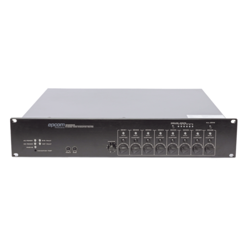 portada_0S1000-957.png Controlador de Extensión de Evacuación de Voz | 8 Zonas | 500W | Soporta Máx. 19 SF6200MS en Cascada