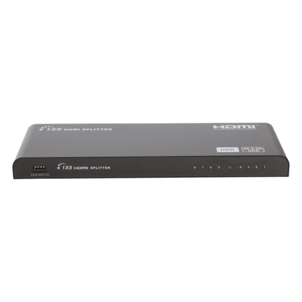 portada_0S1000-963.png Splitter HDMI 4K de 1 Entrada a 8 Salidas (Simultaneas) | Soporta 4K×2K | Ajuste de resoluciones EDID | HDR | HDMI 2.0 | HDCP 2.2 | Permite mezclar pantallas en 4K y 1080P