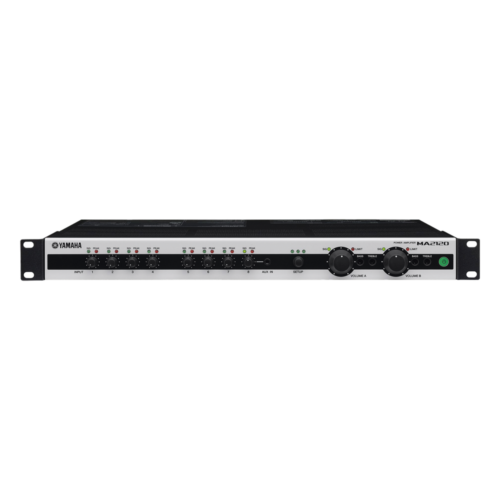 portada_0S1000-992.png Mezclador Amplificador | 2 zonas | 120w a 70/100V | 100w a 8Ω | DSP Integrado