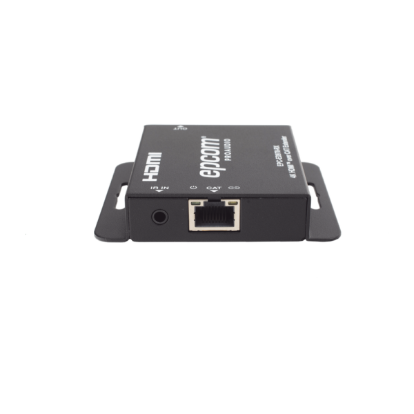Receptor HDMI Extensor | Compatible con EPC-ED970-TX, EPC-SP914C70-TX y EPC-SP918C70-TX | Transmisión hasta 70 m en 1080p y 40 m en 4K30 | Soporte HDCP 1.4 y DVI 1.0 | Conexión CAT5E/CAT6 | Control IR Unidireccional | Puerto Loop HDMI