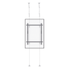 Montaje Cableado de Acero| Suelo a Techo| Capacidad Máx. de Carga 30kg| Para Pantallas de 32" ~ 75"| VESA 400 x 600