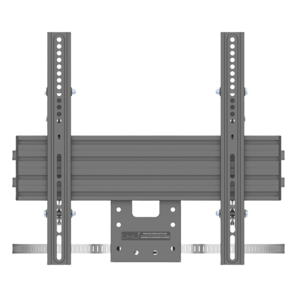 MONTAJE PARA PANTALLAS DE 32 A 65 PULGADAS EN COLUMNA| VESA 100 X 100 HASTA 400 X 400 | COLOR NEGRO| CAP. MAX 35KG
