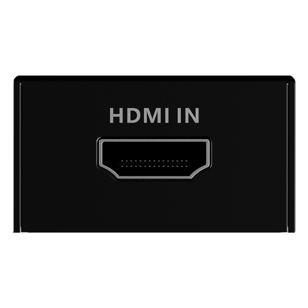 Kit extensor HDMI de tamaño mini | 4K60Hz a  60 metros | Solo requiere alimentación TX |  Sobre CAT6/CAT6A/CAT7 |
