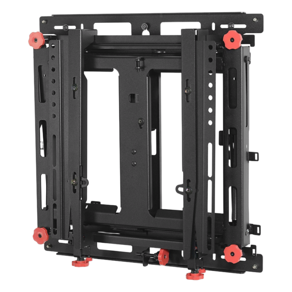 Soporte Muro para video wall LCD / Liberación Rápida / Para Pantallas 46"-60" / Ajuste Micro Sin Herramientas XYZ 1.5" / VESA 600x400 mm / Carga Máxima 56Kg / Gestión Integrada de Cables