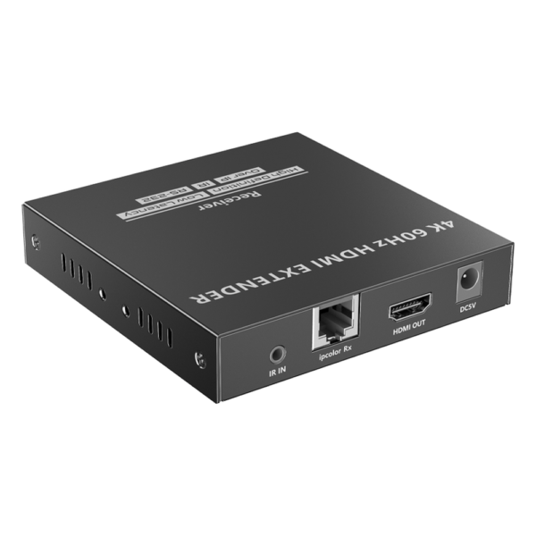 sec_4_0S1000-43.png Receptor Compatible para Kit TT582 | 4K @60Hz | Cat 6, 6a y 7 | hasta 120 metros |