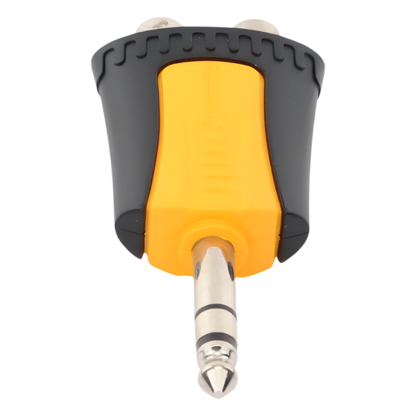 sec_5_1S1000-173.png Conector Estéreo | 1/4in - 2 x RCA hembra | Adaptador de Carcasa de Plastico |