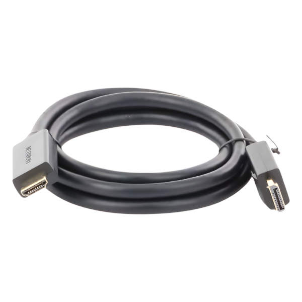 sec_5_1S1000-188.png Cable DP Macho a HDMI Macho / Longitud 1.50 Metros (4.92 Pies) / Soporta 4K@30Hz / Soporta 3D / Cobre EstaÑado 28AWG / Blindaje Interno MÚltiple / TransmisiÓn Unidireccional / BotÓn de LiberaciÓn / Chip de Última