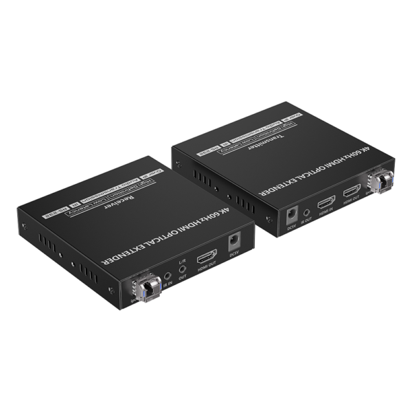 sec_5_1S1000-194.png Kit extensor por fibra óptica | Hasta 40 kilómetros| 4K@60Hz | con IR | RS232