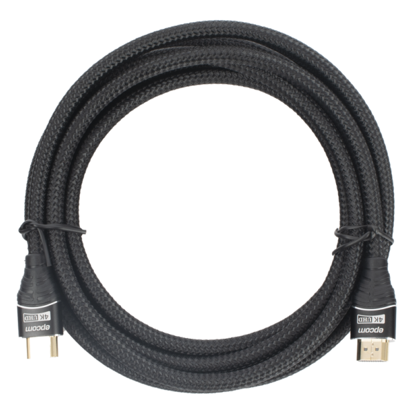 sec_5_1S1000-199.png Cable HDMI de 3 Metros (9.84 Pies) | Alta Definición | Longitud | Versión 2.0 | Alta Velocidad 18Gbps | 4K@60Hz | Conectores Chapados en Oro | Tipo Redondo