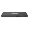Splitter HDMI 1x4 | 1 Entrada a 4 salidas (Simultaneas) | 4K@60Hz | Extractor de Audio | Down Scaler | HDR  4:4:4 | EDID | 18Gbps