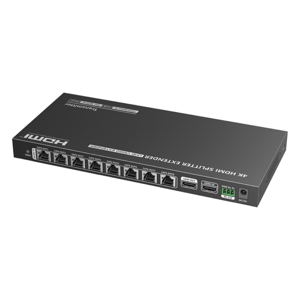 sec_5_1S1000-299.png Kit Divisor y Extensor HDMI | 1x8 | Hasta 70 m |Resolución 4K @ 60 Hz | Cat 6/6a/7 | IPCOLOR | CERO LATENCIA | Puerto S/PDIF | EDID | RS232 | Salida Loop / PoC