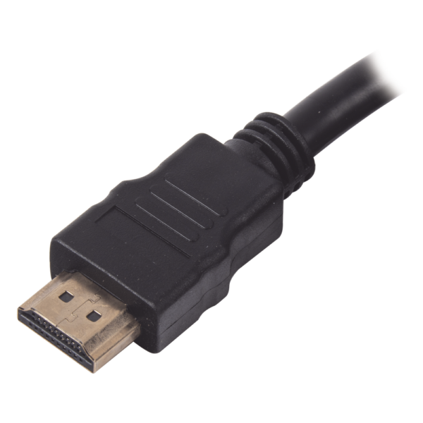 sec_5_1S1000-75.png Cable HDMI de 1 Metro (3.28 pies) (High Speed) / Resolución 4K / Soporta Canal de Retorno de Audio (ARC)/ Soporta 3D / Blindado para Reducir Interferencia / Chapado en Oro / Alta Resistencia y Durabilidad.