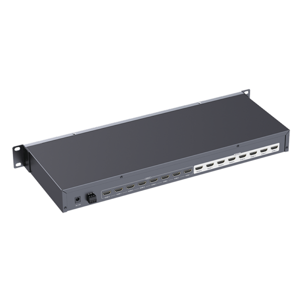 MATRICIAL DE VIDEO HDMI 8 x 8 / 8 Entradas y 8 Salidas en HDMI /  4K @ 30Hz / 10.2 Gbps / HDMI 1.4 / HDCP 1.4 / 3D / Conmutación por Botón, RS232 o Control Remoto / IDEAL PARA CENTROS DE MONITOREO, COMPARACION Y ANALISIS.