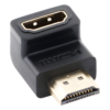 sec_5_2S1000-12.png Adaptador HDMI de 90 Grados Macho a Hembra / Hacia Abajo / HDMI 2.0 4K@60Hz / Proporciona Flexibilidad Sin Doblar los Cables HDMI
