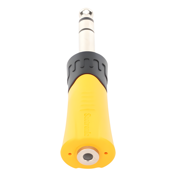 sec_5_2S1000-139.png Conector Estéreo | 1/4in - Jack de 3.5 mm | Adaptador de Carcasa de Plastico
