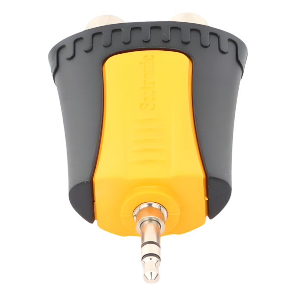 sec_5_2S1000-141.png Conector Estéreo | 3.5 mm - 2 x conector Hembra RCA | Adaptador de Carcasa de Plástico