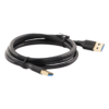 sec_5_2S1000-152.png Cable USB-A 3.0 a USB-A 3.0 / 1 Metro / Macho a Macho / Conector Niquelado / Núcleo de Cobre Estañado / Blindaje Múltiple / Velocidad 5Gbps / No Requiere Controlador / Compatible con USB2.0 Y USB 1.1
