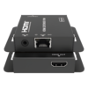 Kit Extensor HDMI | 4K2K@40m | 1080p@70m | Cat5e/Cat6 | Soporte PoC | HDMI Loop | Transmisión IR