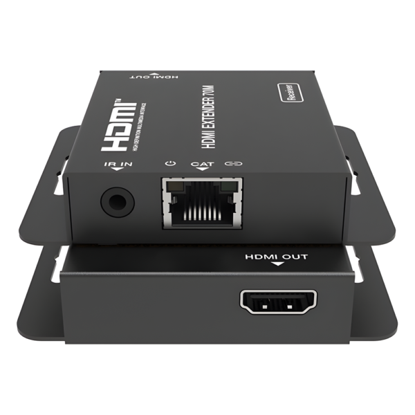 Kit Extensor HDMI | 4K2K@40m | 1080p@70m | Cat5e/Cat6 | Soporte PoC | HDMI Loop | Transmisión IR
