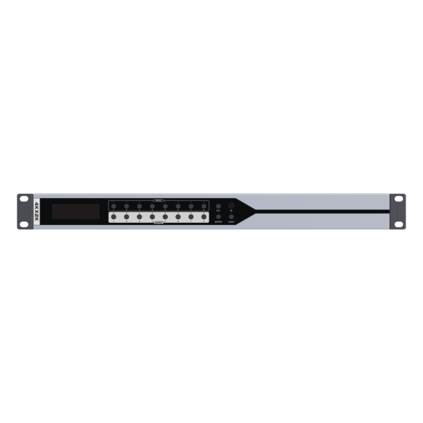 MATRICIAL DE VIDEO HDMI 8 x 8 / 8 Entradas y 8 Salidas en HDMI /  4K @ 30Hz / 10.2 Gbps / HDMI 1.4 / HDCP 1.4 / 3D / Conmutación por Botón, RS232 o Control Remoto / IDEAL PARA CENTROS DE MONITOREO, COMPARACION Y ANALISIS.