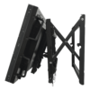 Soporte de pared para Video Wall LCD Full-Service / Para Pantallas 40"-65" / Patrón VESA 200x200 hasta 700x400 mm / Capacidad de Carga 56.8 kg Max. / Mecanismo de Acceso