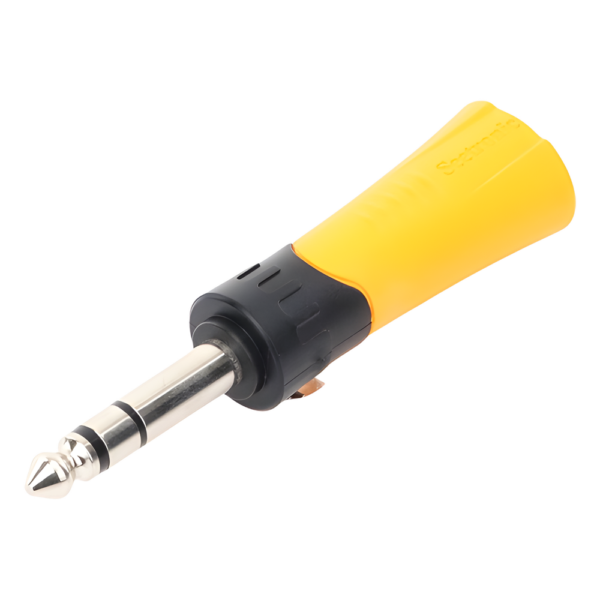 sec_5_3S1000-116.png Conector Estéreo | 1/4in - Jack de 3.5 mm | Adaptador de Carcasa de Plastico