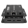 Kit Extensor HDMI | 4K2K@40m | 1080p@70m | Cat5e/Cat6 | Soporte PoC | HDMI Loop | Transmisión IR