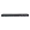 Splitter HDMI 1x4 | 1 Entrada a 4 salidas (Simultaneas) | 4K@60Hz | Extractor de Audio | Down Scaler | HDR  4:4:4 | EDID | 18Gbps