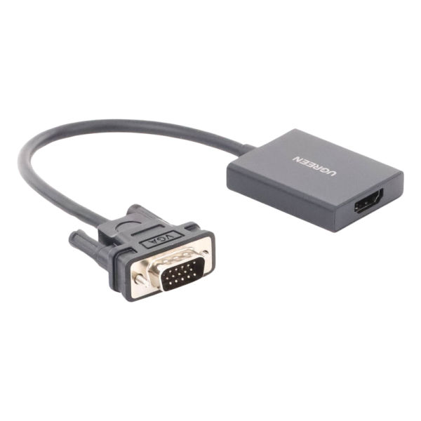 sec_5_4S1000-6.png VGA Macho / Salida: HDMI Hembra / Resolución de 1080P@60Hz / Puerto Estéreo de 3.5 mm / Plug and Play, Sin Controlador / Longitud del Cable 15 cm (5.91 Pulgadas). / Incluye Cable de Alimentación USB / Incluye Cable de Audio de 3.5mm.