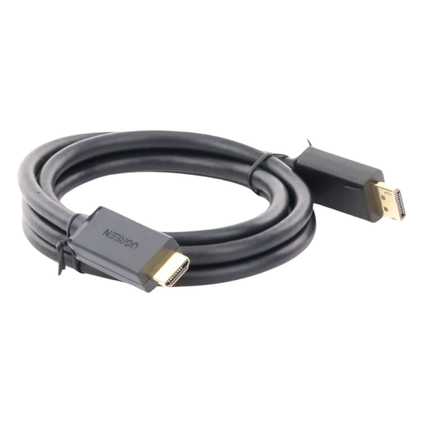 sec_5_4S1000-81.png Cable DP Macho a HDMI Macho / Longitud 1.50 Metros (4.92 Pies) / Soporta 4K@30Hz / Soporta 3D / Cobre EstaÑado 28AWG / Blindaje Interno MÚltiple / TransmisiÓn Unidireccional / BotÓn de LiberaciÓn / Chip de Última