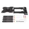 Montaje de Pared Articulado P4-NB / Pantallas de 32" a 55" / VESA 100x100 a 400x400 mm / Carga 27.2 kg (60 lbs) / Inclinación +8° a -5° / Giro 180° / Distancia de Pared 5 a 40 cm / Acero