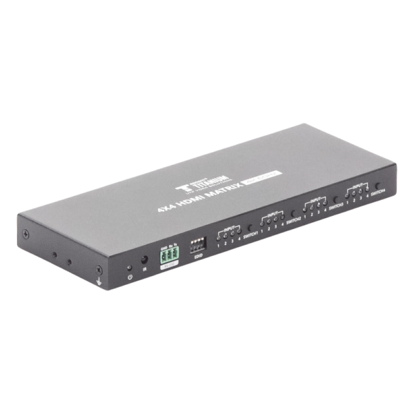 sec_5_5S1000-40.png Matricial 4x4 HDMI | 4K@60Hz | Soporta HDR10 | Configuración EDID | Múltiples Modos de Conmutación