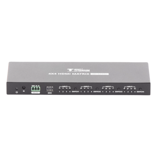 sec_5_6S1000-24.png Matricial 4x4 HDMI | 4K@60Hz | Soporta HDR10 | Configuración EDID | Múltiples Modos de Conmutación