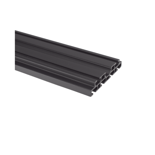 SDJH103-AD-2-l.png Accesorio_ Riel de Aluminio con Longitud 1000 mm | Incluye Tapas laterales | Compatible con estructura para Videowall | Diseño Modular