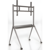 Montaje de Piso Móvil para Pantallas de 55"  hasta 75" / Compatible con VESA / Incluye Soporte para la Pantalla