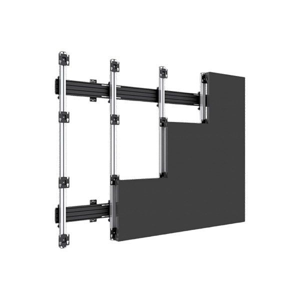 adicional_1S1000-8.png Accesorio_ Riel de Aluminio con longitud de 2380mm| Compatible con estructura para Videowall | Diseño Modular | Incluye Tapas de Riel
