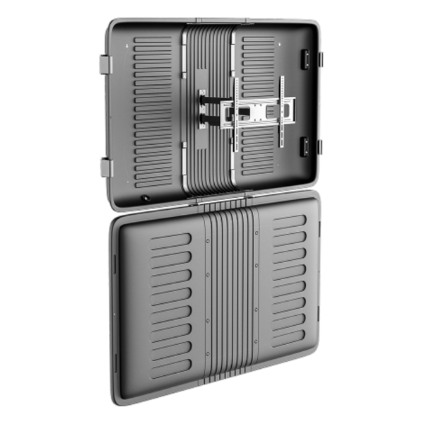 ENCLOSURE PARA PANTALLA HASTA 75" |  RESISTENTE  A INTEMPERIE MONTURA PARED | CAPACIDAD  DE CARGA MAX. 50 KG